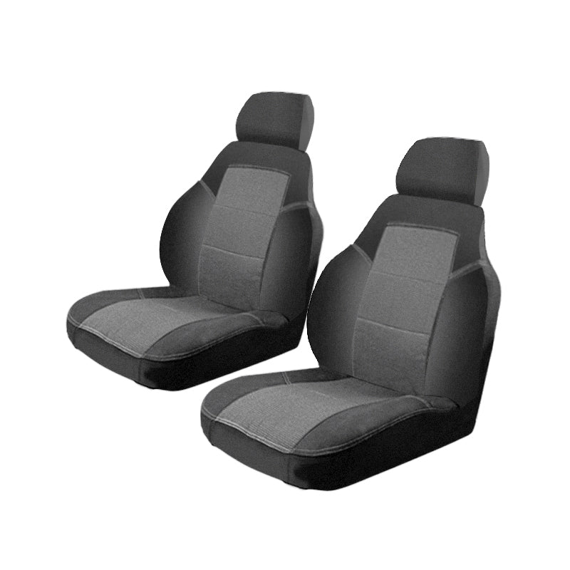 IGGEE Custom Fit Faux Leather Seat Covers For 1992-1996 Honda Prelude – Front Set (13 Colors Available)