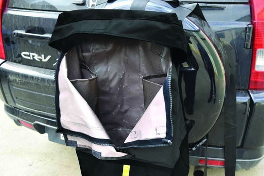 4WD Spare Wheel Bin Storage Backpack With Flap Zipper LM50810