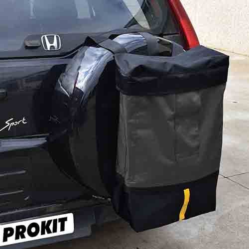 4WD Spare Wheel Bin Storage Backpack With Flap Zipper LM50810