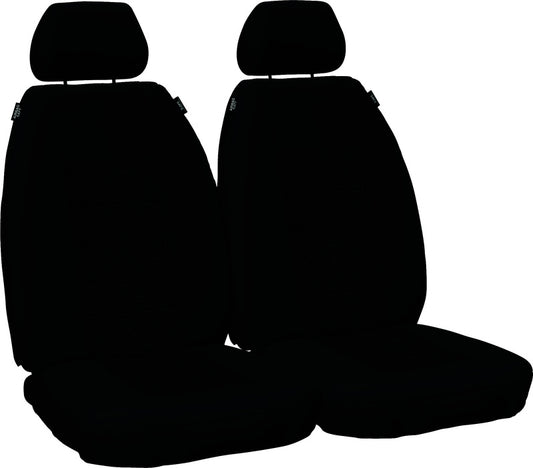 Kakadu Waterproof Jacquard Size 30 Front Seat Covers Pair Airbag Safe Black
