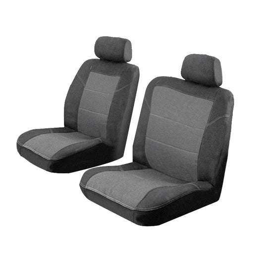 Velour Seat Covers Custom suits Toyota Hilux Workmate/SR Single Cab 03/2005-9/2015 Tailor Made EST5555CHA