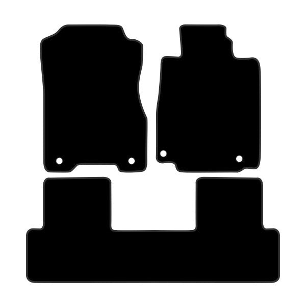 Tailor Made Floor Mats Suits Honda CR-V Diesel 2013-6/2017 Front & Rear HN105-3