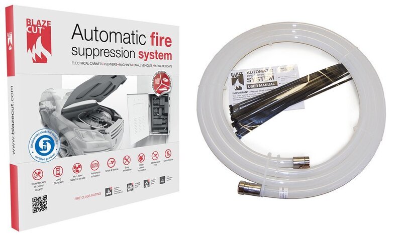 Blazecut T Automatic Fire Suppression System For 4WD Car Caravan Boat Switchboard T600ESB 6 Metre
