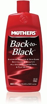 Mothers Naturally Black Trim Plastic Restorer 355ml 06112