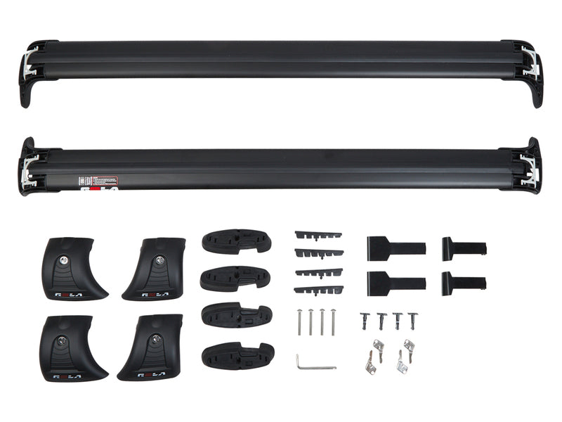 Rola Rack Ranger Roof Racks Rola Roof Racks Suits Ford Ranger PX/2/3 4D Ute 10/2011-04/2022 2 Bars ...