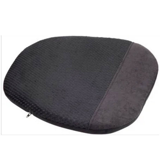 Velour Seat Cushion Black 1/SECUBLA