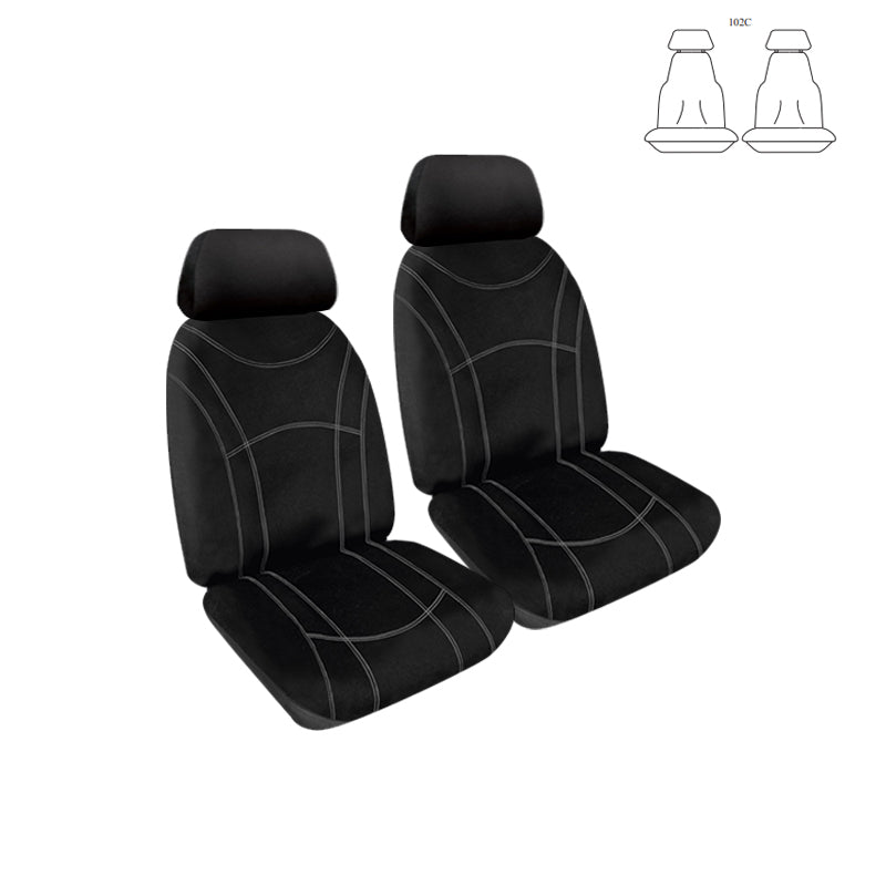 Getaway Neoprene Seat Covers Suits Isuzu MU-X 6/2021-On All Models Waterproof
