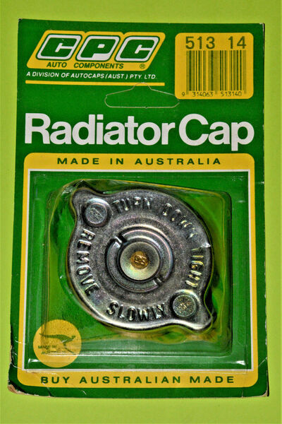 CPC Radiator Cap 13 PSI 90 KPA suits Pajero, Civic, Accord, Pulsar, Patrol 54313