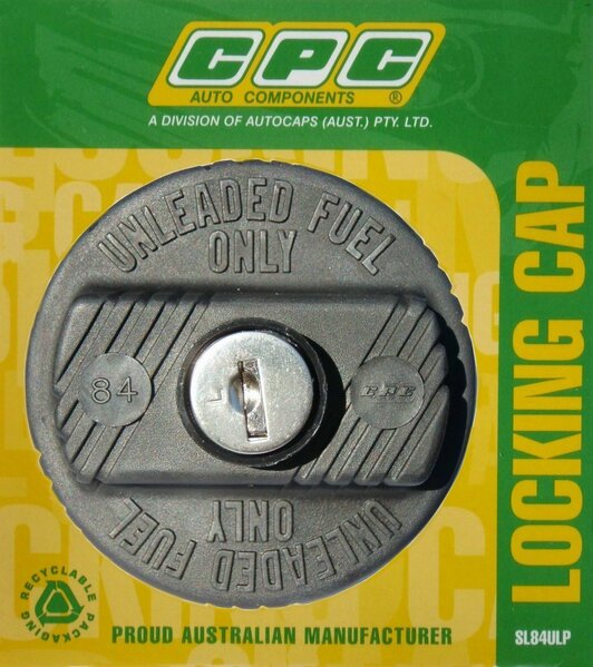 CPC Locking Petrol Cap suits Commodore VG, VN, VP, VR, VS VT VY VZ V8 SL82ULP