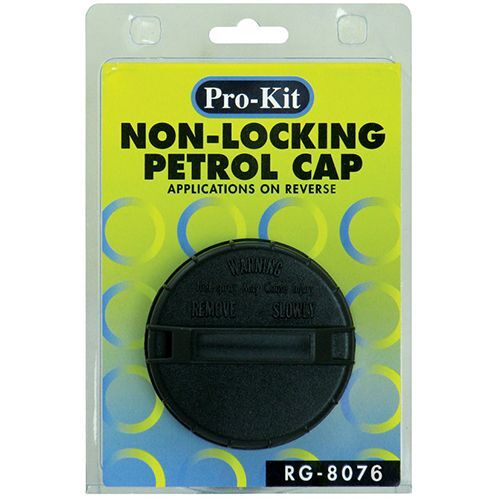 Pro-Kit Non-Locking Petrol Cap suits Ford Laser KC, KE, KF, Meteor, Telstar, Festiva, Mazda 323, 626 86ULP / RG8076