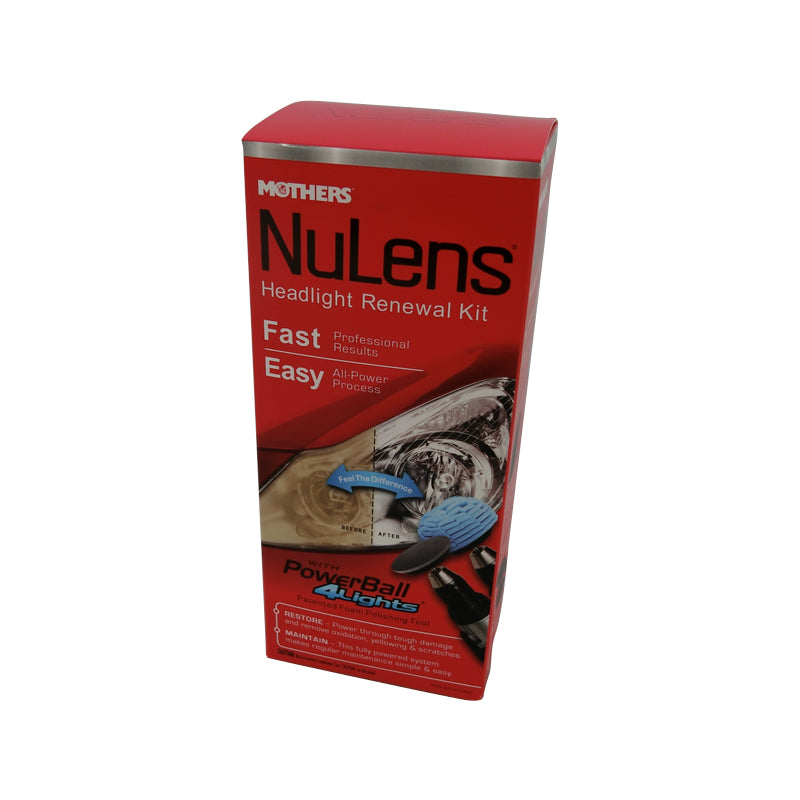 Mothers Nulens Powerball Headlight Restoration Kit + Polisher 07251