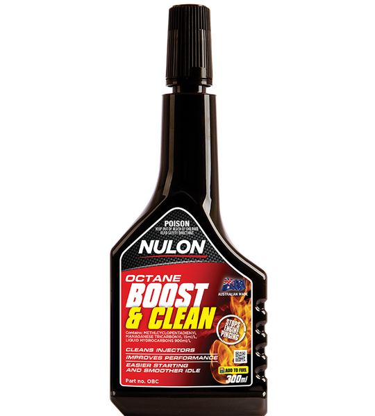 Nulon Octane Boost & Clean stops 300 ml OBC Trade Pack of 54 units