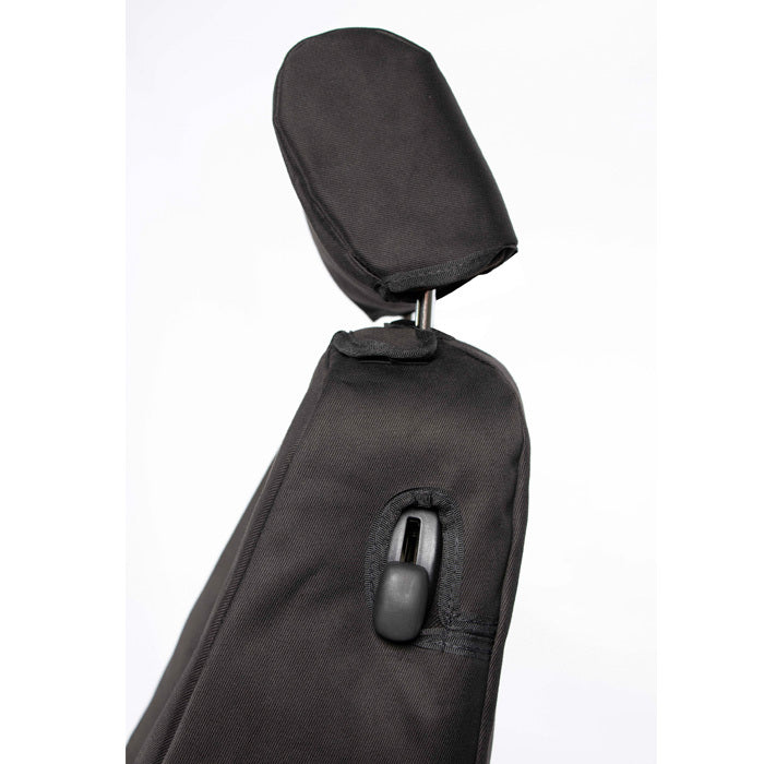 Black Duck 4Elements Seat Covers Suits Case IH Headers 2009-On Black
