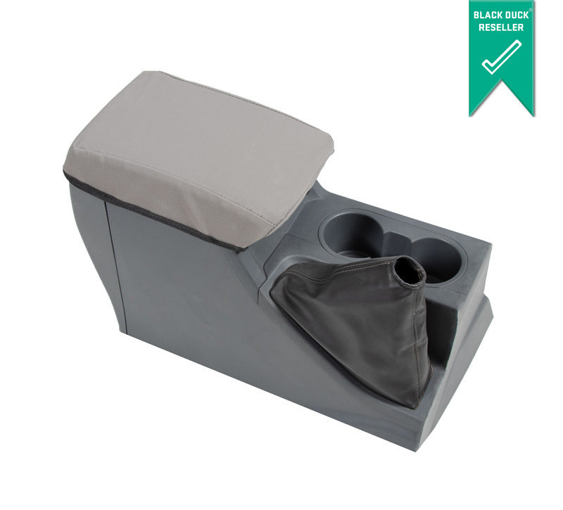 Black Duck Canvas Seat Covers Liebherr Artic Loaders Grey