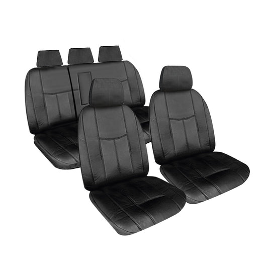 Empire Leather Look Seat Covers Suits Mitsubishi Outlander (ZL) ES, ES Adas, LS 5/7 Seater 11/2017-7/2021