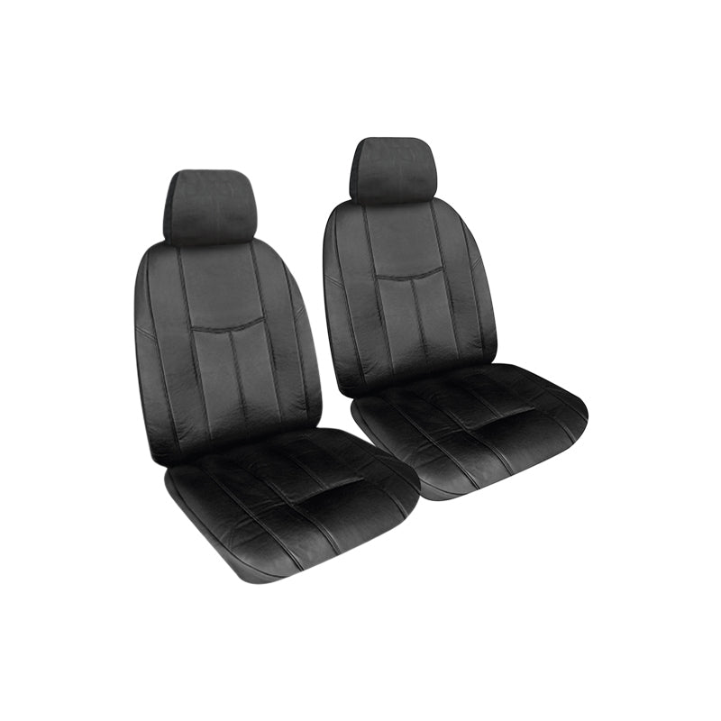 Empire Leather Look Seat Covers Suits Ford Ranger (PX) XL Single Cab, Bucket Seats 9/2011-6/2022