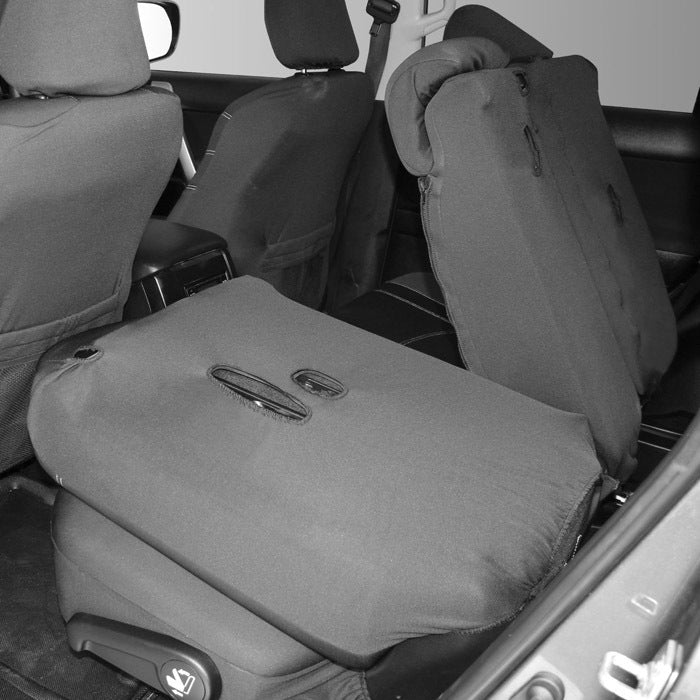 Getaway Neoprene Seat Covers Suits Mitsubishi Triton GLX/GLX+/GLX ADAS/GLS Blackline Dual Cab MQ/MR 2015-11/2023 Waterproof