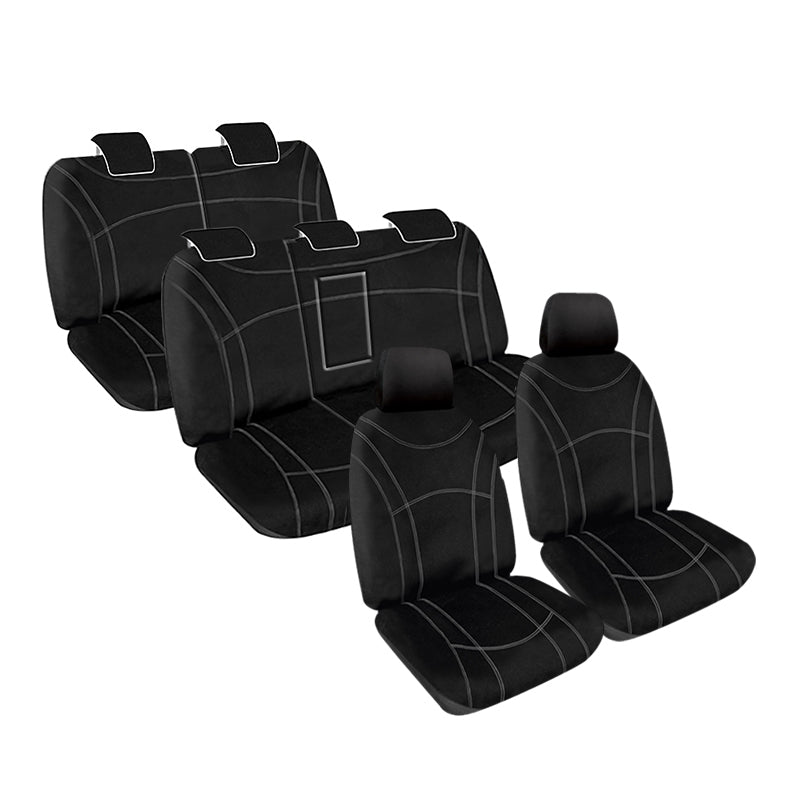 Getaway Neoprene Seat Covers Suits Holden Captiva CG Series 2 CX/SX 7 Seater 2012-2013 Waterproof