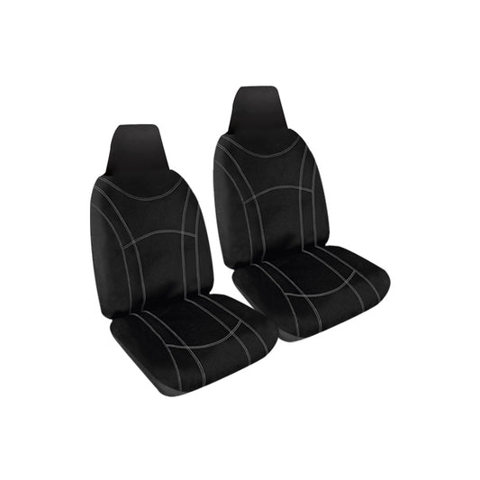Getaway Neoprene Seat Covers suits Toyota Hilux Workmate, SR Single Cab Bucket Seats 07/2015-On Waterproof