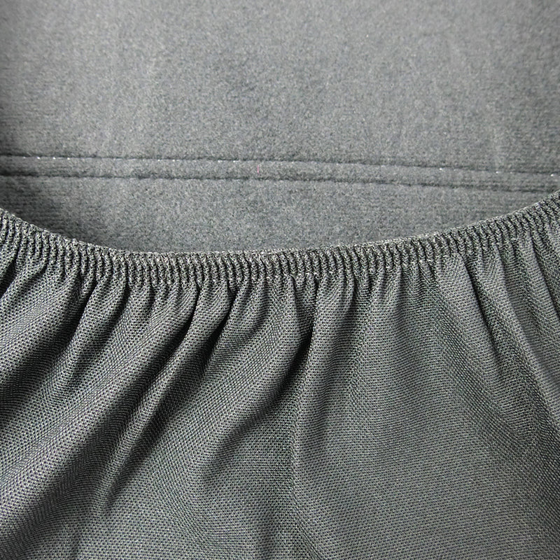 Velocity Neoprene Seat Covers Suits Mitsubishi Triton MV Dual Cab GLX / GLX+ / GLS / GSR 12/2023-On Black with White Stitch