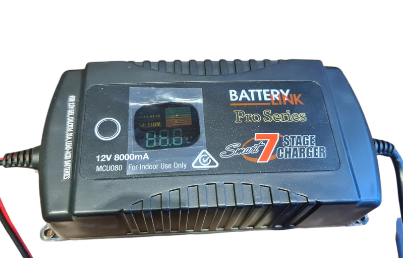 MCU Smart Battery Charger 7 Stage 12V 8000Ma MCU080