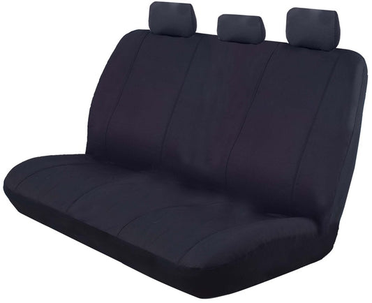 Outback Canvas Universal Rear Seat Covers Black Size 06H