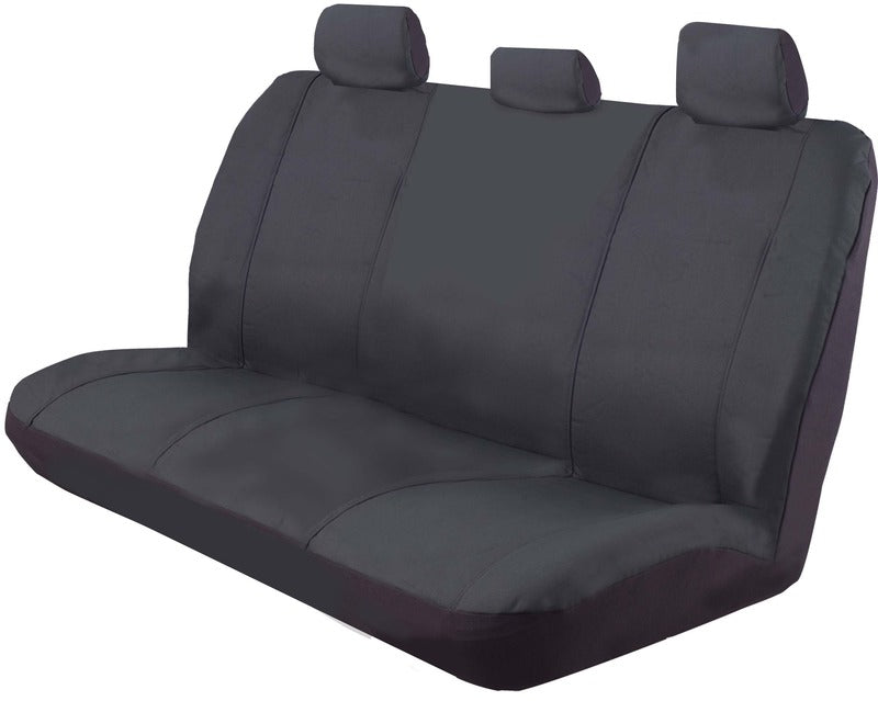 Outback Canvas Universal Rear Seat Covers Charcoal Size 06H