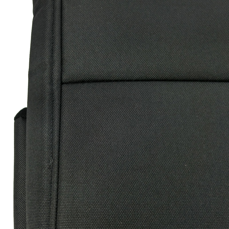Canvas Seat Covers Suits Nissan Navara NP300 Series 1,2 Dual Cab 6/2015-10/2017 2 Rows Black