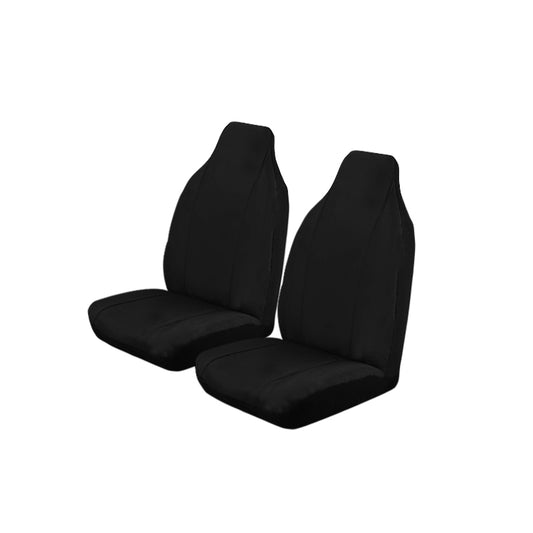 Canvas Seat Covers suits Toyota Hilux Single Cab 10/2015-On Black OUT6905BLK