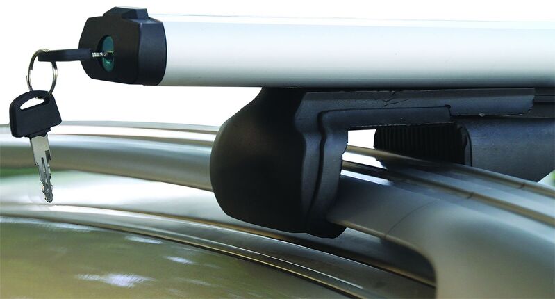 Roof Rack - Lockable For Vehicles Equipped With Side Rails 130Cm X 13Mm 60Kg