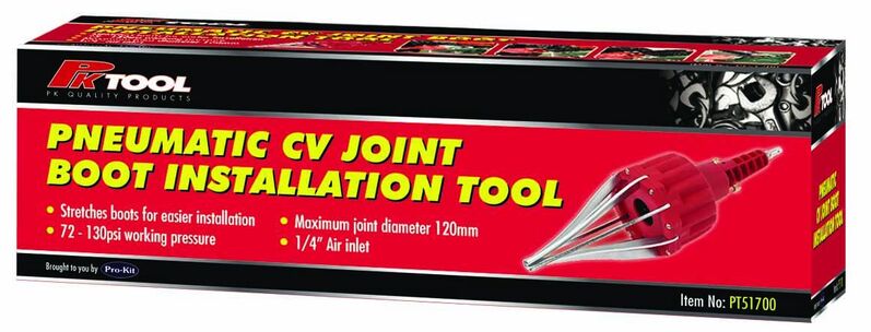 Cv Joint Boot Tool - Pneumatic Installer 72 - 130Psi