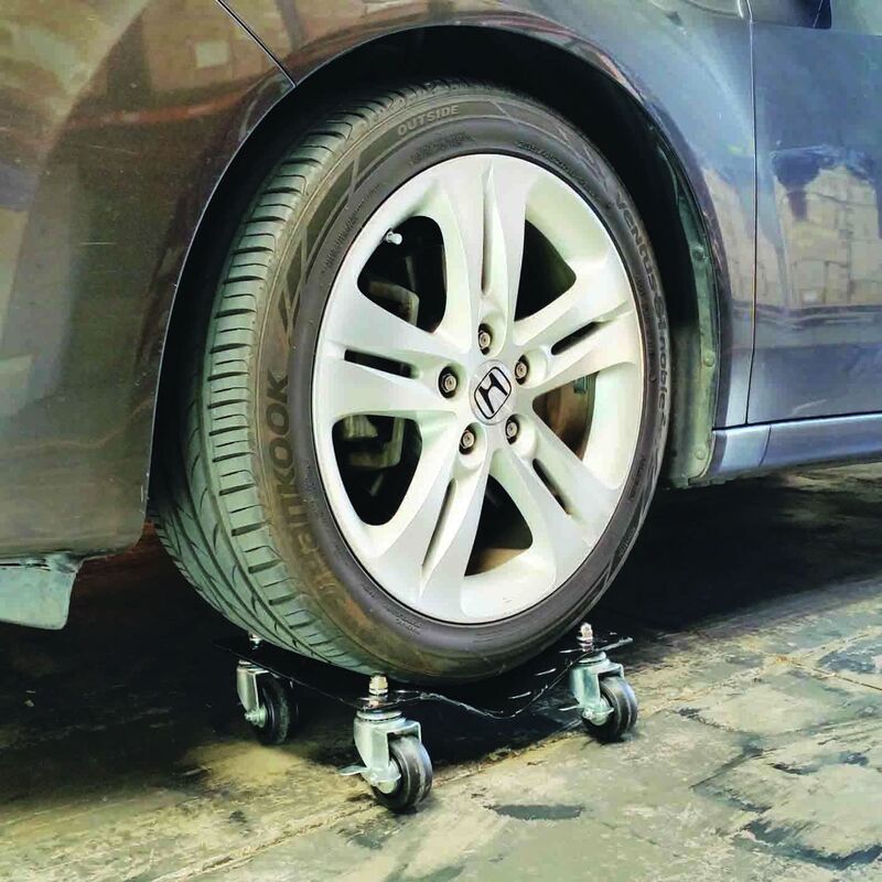 Wheel Dolly - 2Pc 680Kg Each 360Deg Rotation