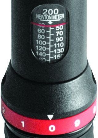 Torque Wrench - 1/2  Drive With Window Indicator Click Type 40 To 200Nm With Case