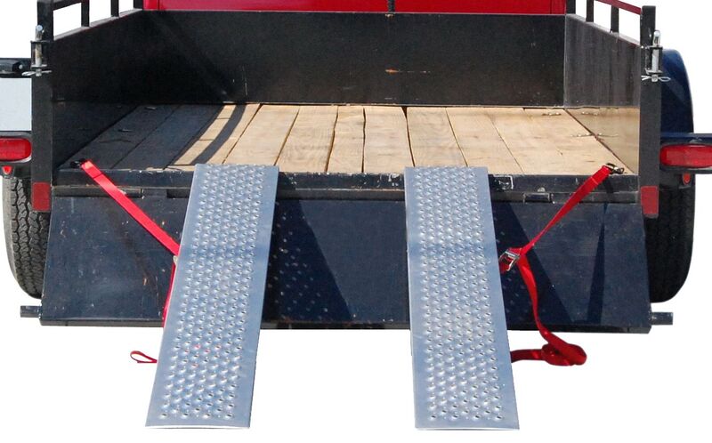 Ramp - 2Pc Flat Tread Loading Alluminium 150Cm X 21.5Cm 400Kg – Motoquipe