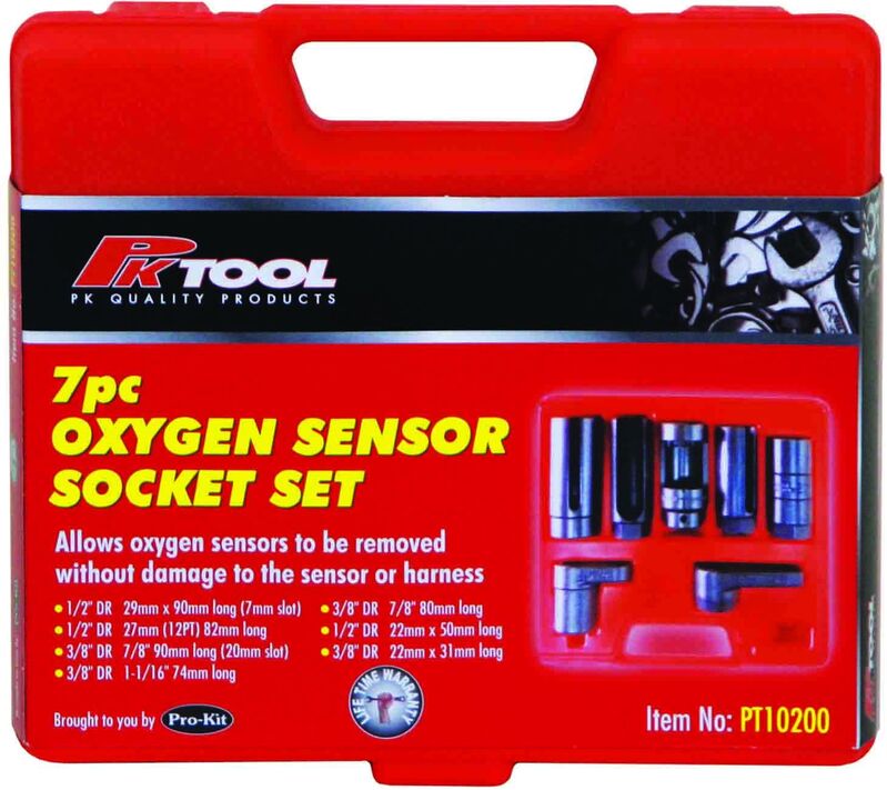 Socket Set - 7Pc Oxygen Sensor