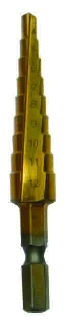 Step Drill Set - 3Pc