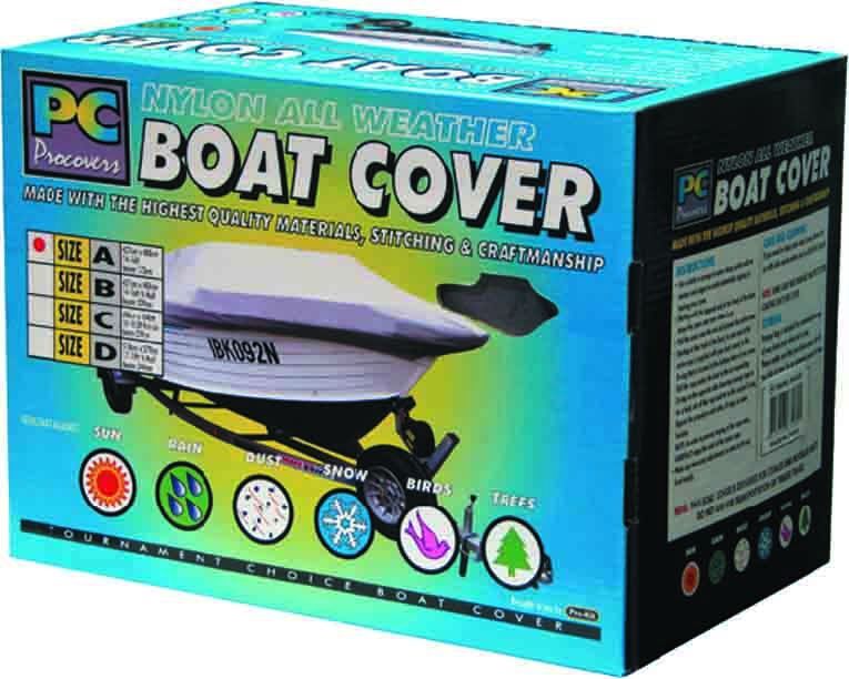 Boat Cover - Medium Nylon 14 -16Ft X  90  / 2.25M