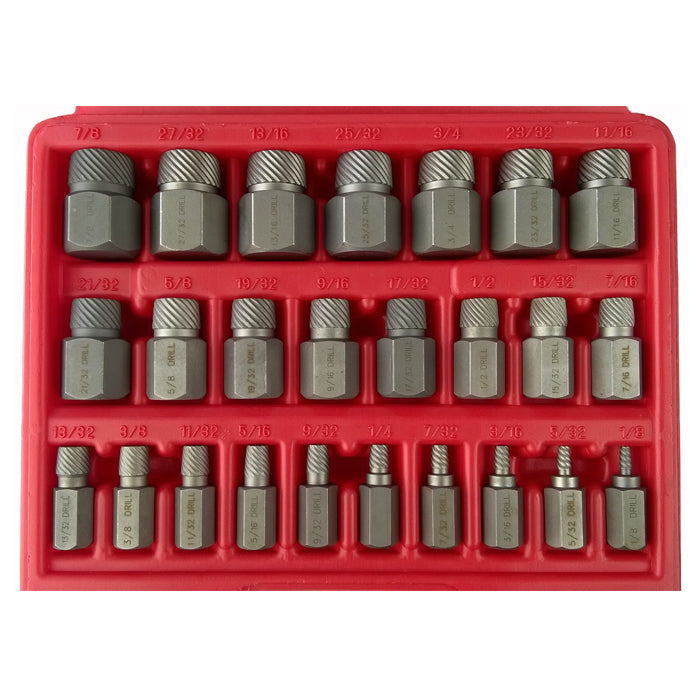 RyTool - 25 Pcs Multi-Spline Extractor Set RT0305 – Motoquipe