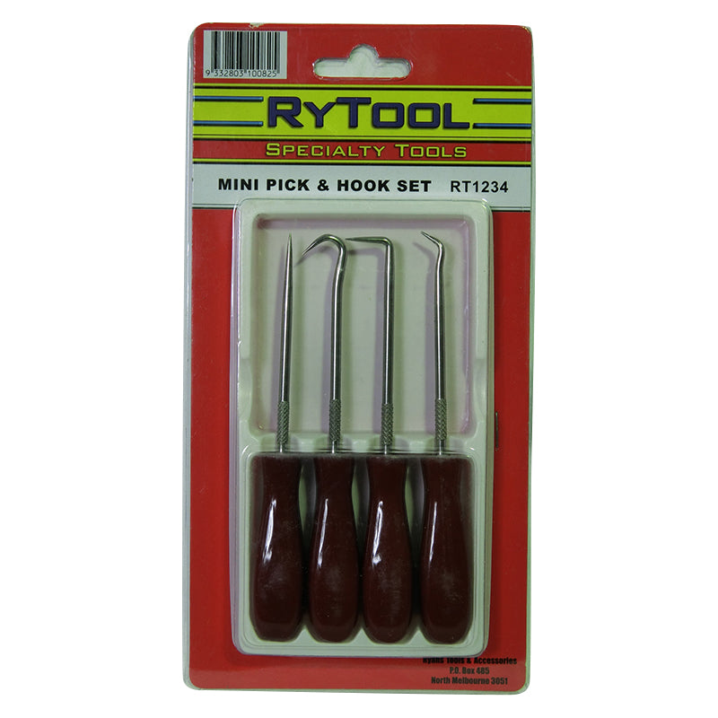 Pick Hock Rice RyTool - Pick & Hook Stainless Steel Set RT1234 – Motoquipe