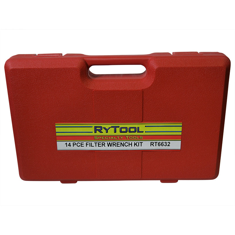 RyTool - 14 Piece Filter Wrench Kit RT6632