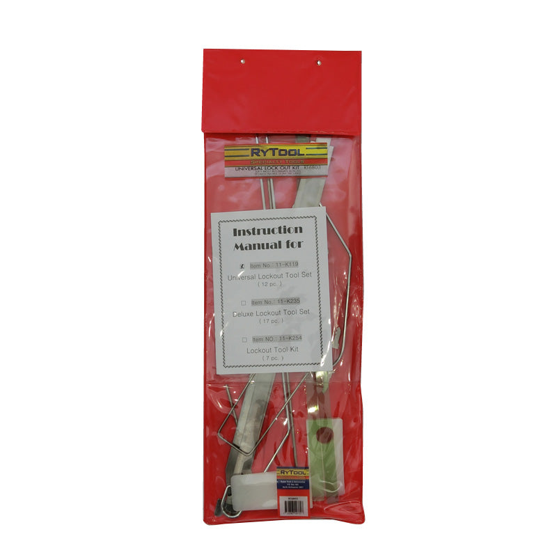 RyTool - Universal Lockout Break Lock out Unlock Door Tool Kit RT6803
