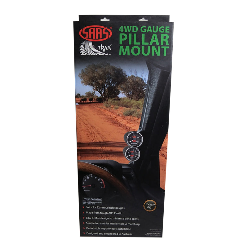 Gauge Pillar Pod Suits Nissan Pathfinder R51 with Grab Handle 2006-2015