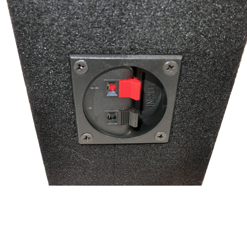 6 Inch Speaker Box One Pair Sealed Black Carpet SB60A
