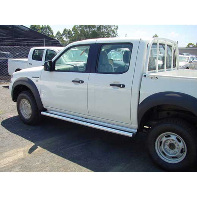 Green Stepside Ranger Side Steps Suits Ford Ranger Dual Cab 1/2007-8/2011 Stepboards – Motoquipe