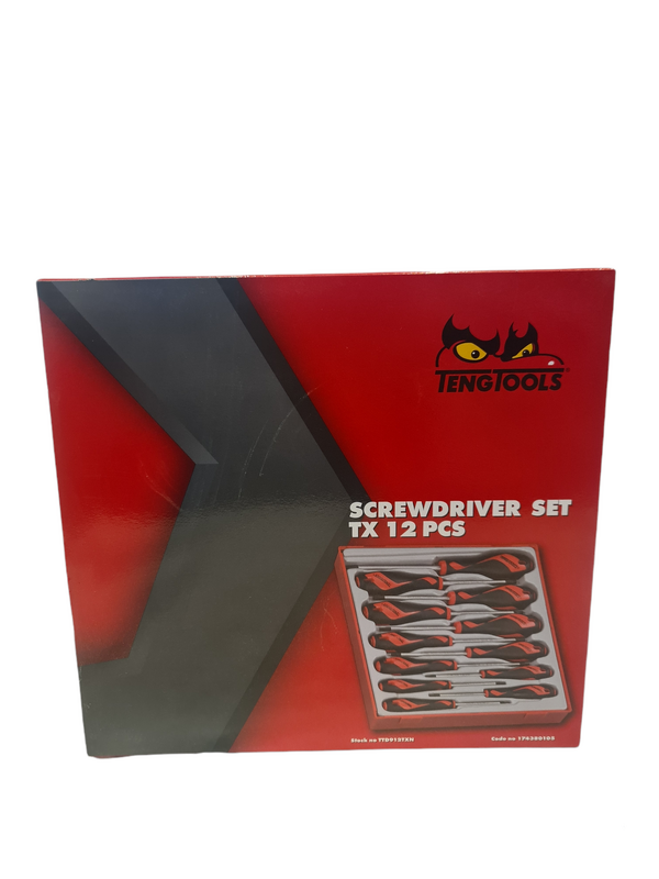 Teng Tools - Torque Screwdriver Set 12 Pc TTD912TXN