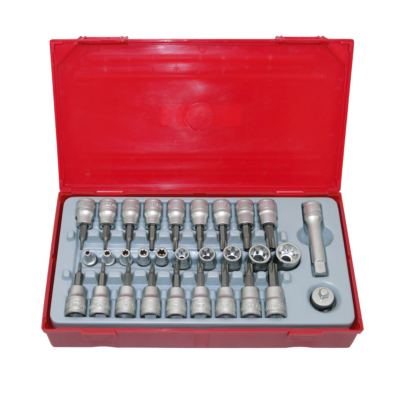 Teng Tools 30 Piece 1/4 and 3/8 inch Drive TX TPX TX-E Set TTTX30 ...