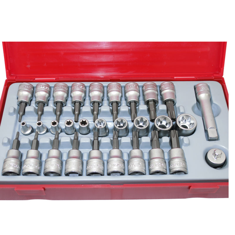 Teng Tools 30 Piece 1/4 and 3/8 inch Drive TX TPX TX-E Set TTTX30 ...