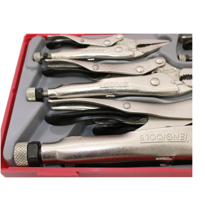 Teng Tools - 5 Piece Power Grip Self Locking Pliers Set TTVG05 – Motoquipe
