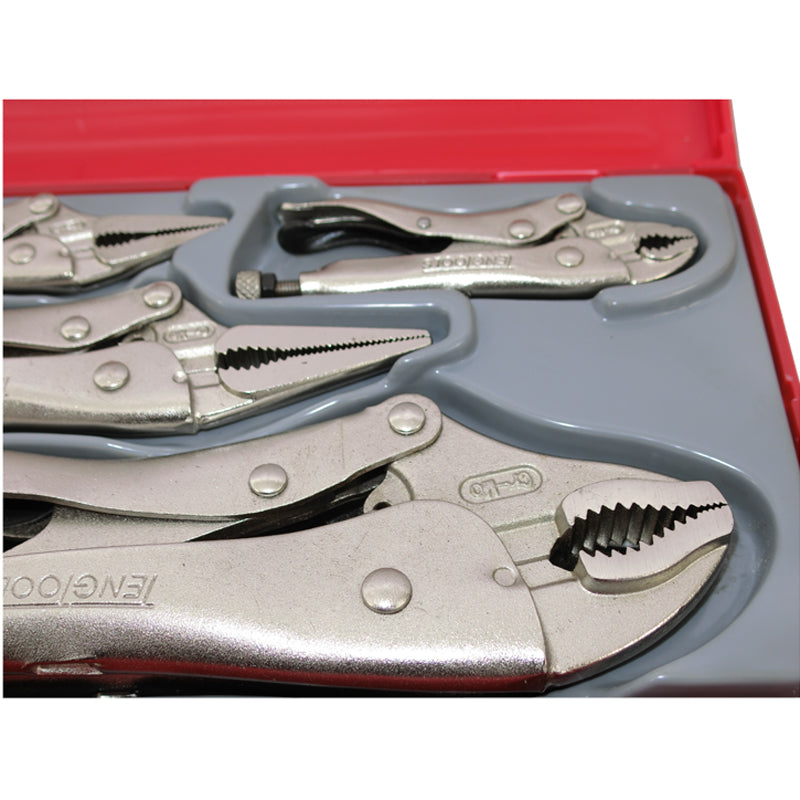 Teng Tools - 5 Piece Power Grip Self Locking Pliers Set – Motoquipe