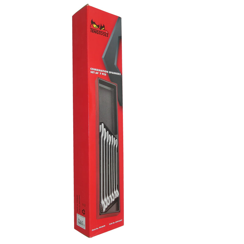 Teng Tools 7Pc AF Spanner Set TTX2640